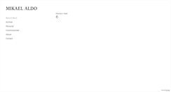 Desktop Screenshot of mikaelaldo.com